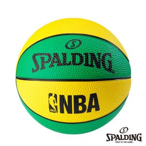 SPALDING NBA NO.1 迷你小球 黃綠