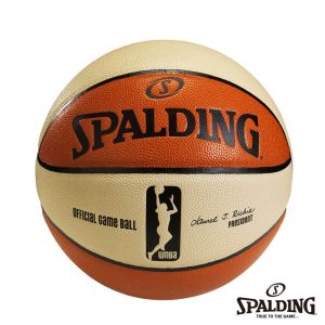 SPALDING 斯伯丁 WNBA 6片式比賽用球 籃球 6號