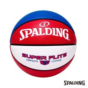 SPALDING 斯伯丁 SP Super Flite系列 紅/白/藍 合成皮 7號