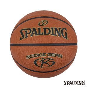 SPALDING 斯伯丁 SP 新人系列 棕色 橡膠 籃球 5號