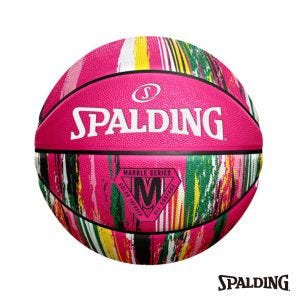 SPALDING 斯伯丁 SP 大理石系列 粉彩 橡膠 6號