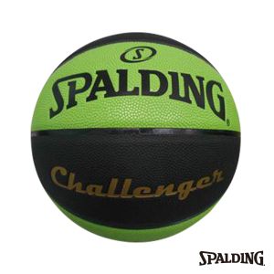 SPALDING 斯伯丁 Challenger系列 綠黑 合成皮 7號球