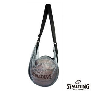 SPALDING 斯伯丁單顆裝網袋 銀藍