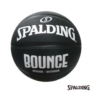 SPALDING Bounce 黑白 PU 籃球 7號