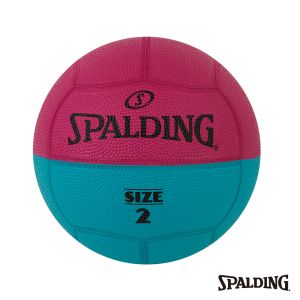 SPALDING Team 躲避球 桃/藍 2號