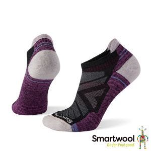 Smartwool 女機能戶外全輕量減震踝襪 炭黑色