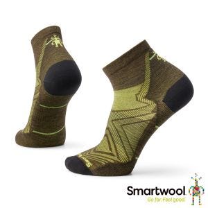 Smartwool 機能跑步超輕減震低筒襪 軍風橄綠