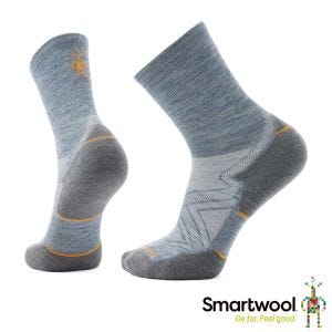 Smartwool 機能 跑步 局部 輕量 減震 中筒襪 錫藍