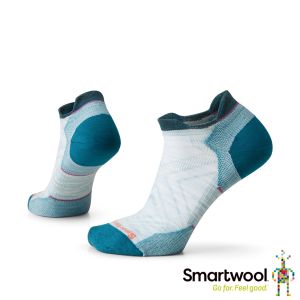 Smartwool 女機能跑步超輕減震踝襪 冰霜綠