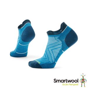 Smartwool 女機能跑步超輕減震踝襪 深海藍