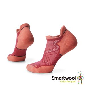 Smartwool 女機能跑步局部輕量減震踝襪 石榴紅