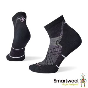 Smartwool 女機能跑步局部輕量減震低筒襪 黑色