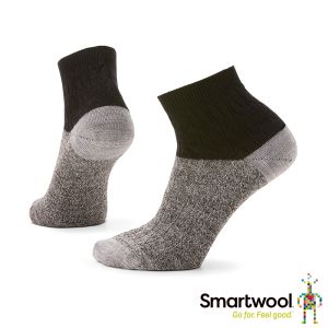 Smartwool 日著低筒襪-纜繩紋 黑色