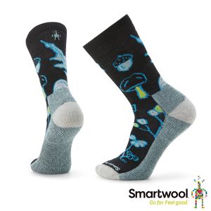 Smartwool 男中長襪-Forest Loot 黑色