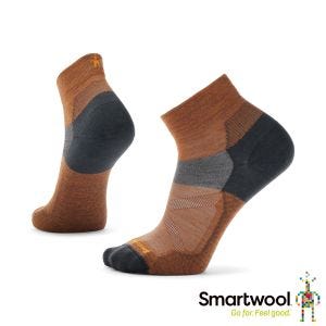 Smartwool 自行車超輕減震低筒襪 橡實棕