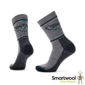 Smartwool 日著中長襪-Mystic Moth 中性灰