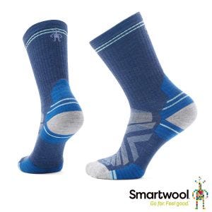 Smartwool 女 機能 戶外 局部 輕量 減震 中長襪 靛藍色
