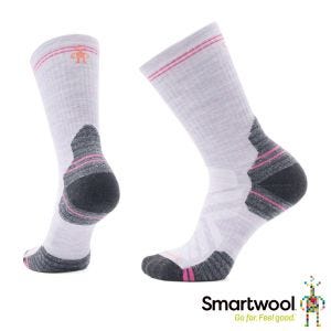 Smartwool 女 機能 戶外 局部 輕量 減震 中長襪 淺霧紫