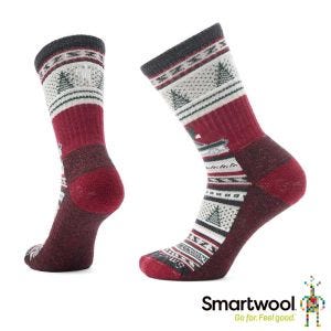 Smartwool 日著 中筒襪 中長襪-出遊趣 炭黑色