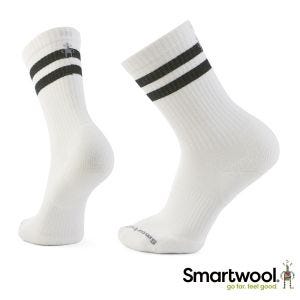 Smartwool 局部 輕量 減震 EvdAthletic 中長襪 條紋 白色