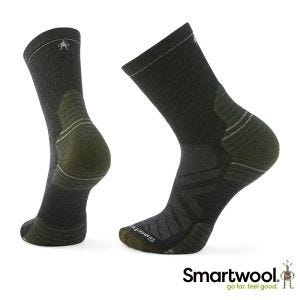 Smartwool 男 機能 戶外 局部輕量減震 中筒襪 炭黑色