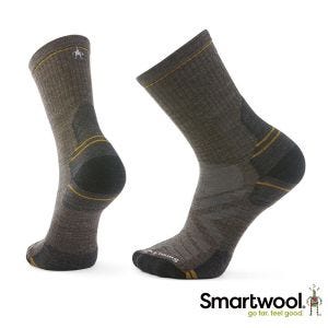 Smartwool 男 機能 戶外 局部輕量減震 中筒襪 灰褐