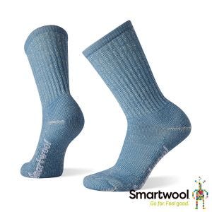 Smartwool 女全輕量減震徒步中長襪 霧藍