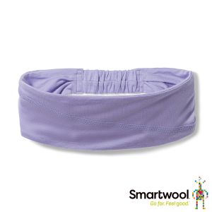 Smartwool 美麗諾羊毛運動型超輕頭帶 紫色