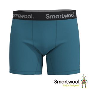 Smartwool 男合身四角褲 暮光藍