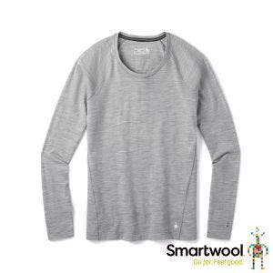 Smartwool 女 NTS Micro 150長袖內著衣 淺灰色