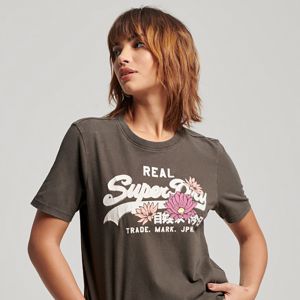 SUPERDRY 女裝 短袖T恤 Vintage Logo Narrative
