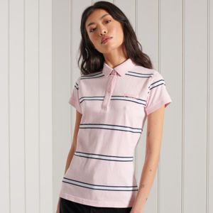 SUPERDRY 女裝 POLO ACADEMY 粉紅