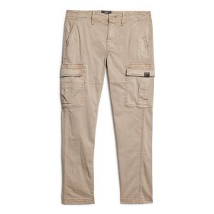 SUPERDRY 女裝 工裝褲 Mid Rise Slim Cargo 石洗灰褐