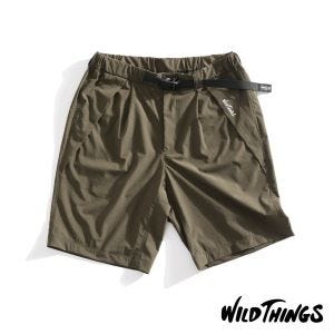 WILD THINGS Denali 快乾彈性短褲 橄欖褐