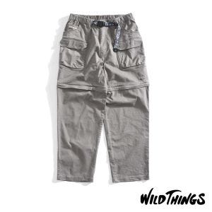 WILD THINGS Pigment Dye Camp Tool 彈性長褲 沙色