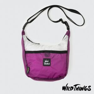 WILD THINGS Cordura Sil 二用迷你肩背包 紫