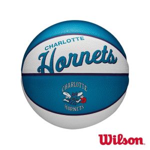 Wilson NBA隊徽系列  復古黃蜂隊 橡膠 籃球 #3