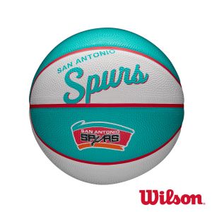 Wilson NBA隊徽系列  經典 馬刺隊 橡膠 籃球 #3