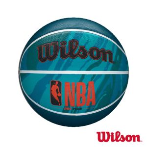 Wilson NBA DRV系列 PLUS 火紋藍 橡膠 籃球  #7