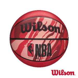 Wilson NBA DRV系列 PLUS 火紋紅 橡膠 籃球  #7