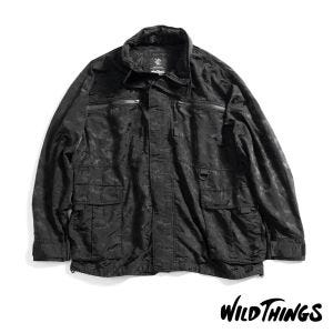 WILD THINGS x W.M.B.C 聯名款 CARGO SHORT 外套 黑