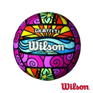 Wilson 沙灘排球 塗鴉 繽紛款 #5