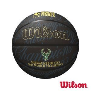 Wilson NBA 公鹿隊 限量冠軍紀念球 室內 合成皮 籃球 #7