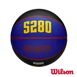 Wilson NBA 城市系列 金塊 橡膠 籃球 #7