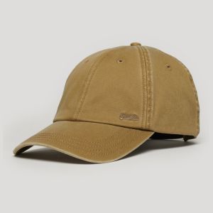 SUPERDRY 棒球帽 老帽 VTG EMB CAP 咖啡