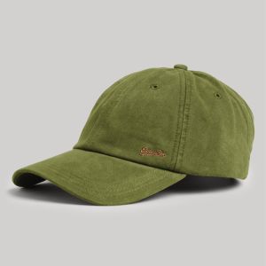 SUPERDRY 棒球帽 老帽 VTG EMB CAP 卡其綠