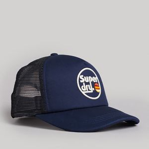SUPERDRY 棒球帽 Vintage Trucker 深藍