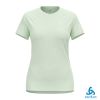 瑞士 ODLO 女 X-ALP PW 115 羊毛 短袖 T-SHIRT 蘋綠