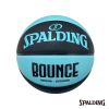 SPALDING Bounce 黑/湖水綠 PU 合成皮 7號球