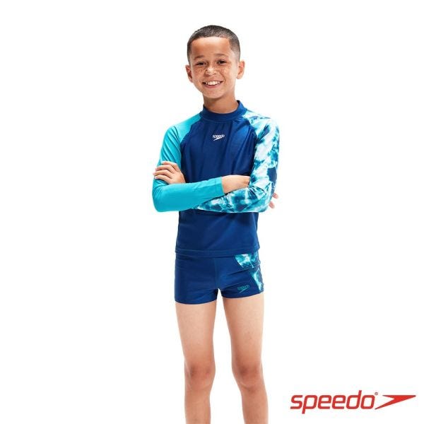 長袖 上衣 Speedo 游泳 抗氯 游泳